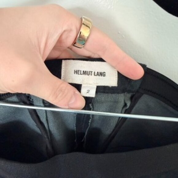 Helmut Lang 100% Lamb Leather Leggings - Picture 3 of 4